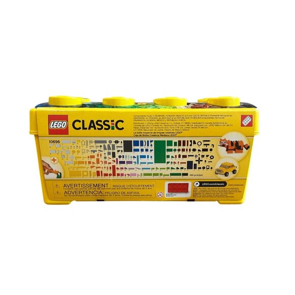 LEGO Classic 10696 Medium Creative Brick Box 484 Piece Set Brand New Sealed - Picture 2 of 5